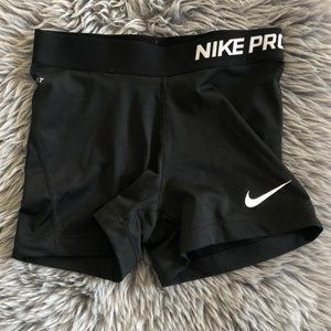 Nike Pro Shorts Black Size Small